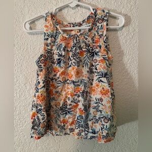 4T - Old Navy Floral Sleeveless Top